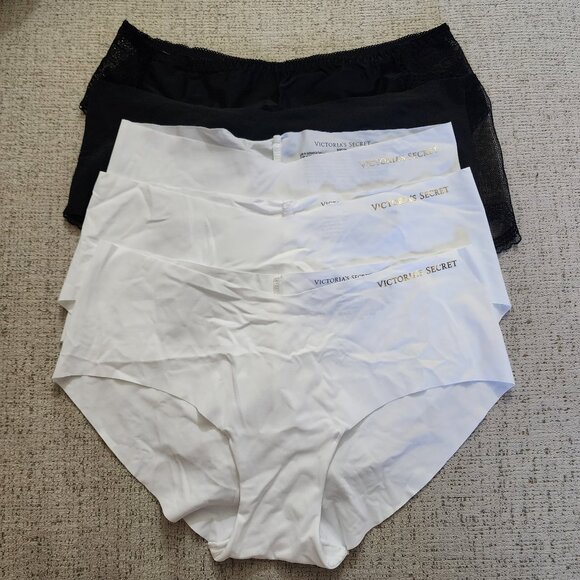 Lot 5 No show seamless panties Victoria Secret NEW size S - Picture 1 of 11